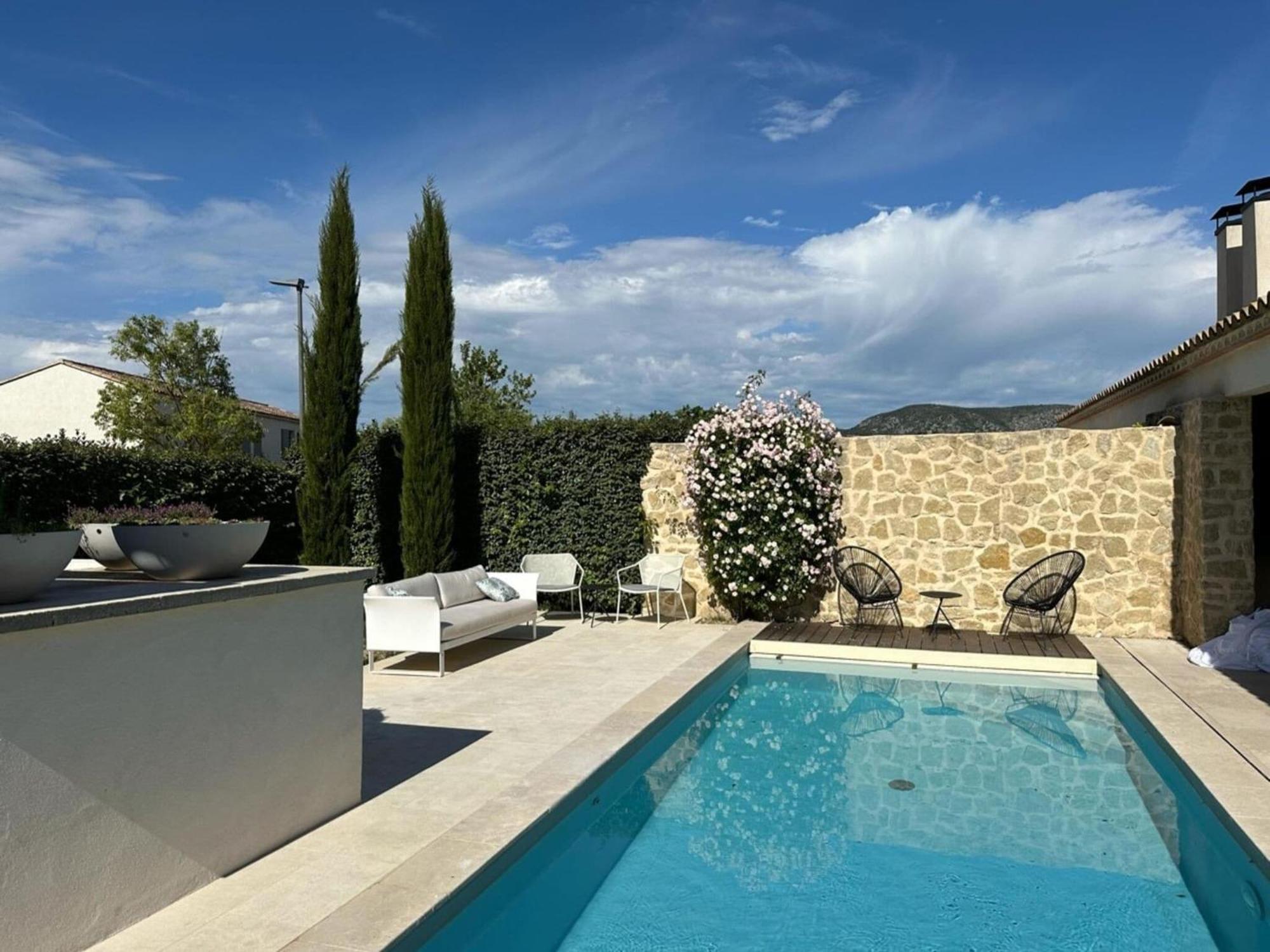 Modern Villa With Private Pool In Malauc N Malaucene Exterior photo